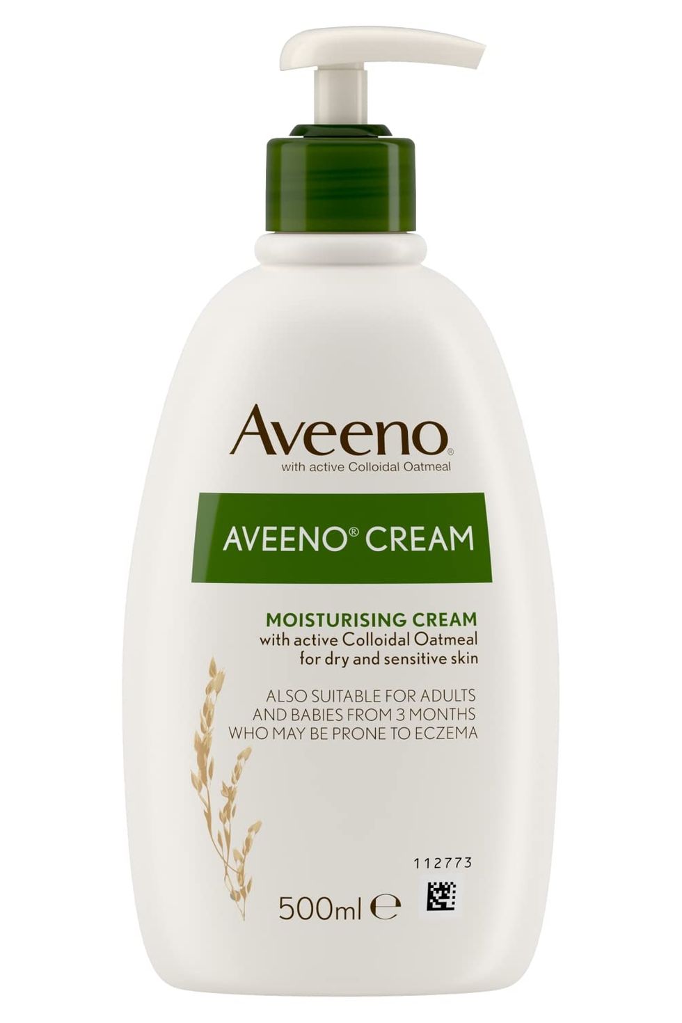Aveeno Cream, For Dry and Sensitive Skin, 500ml