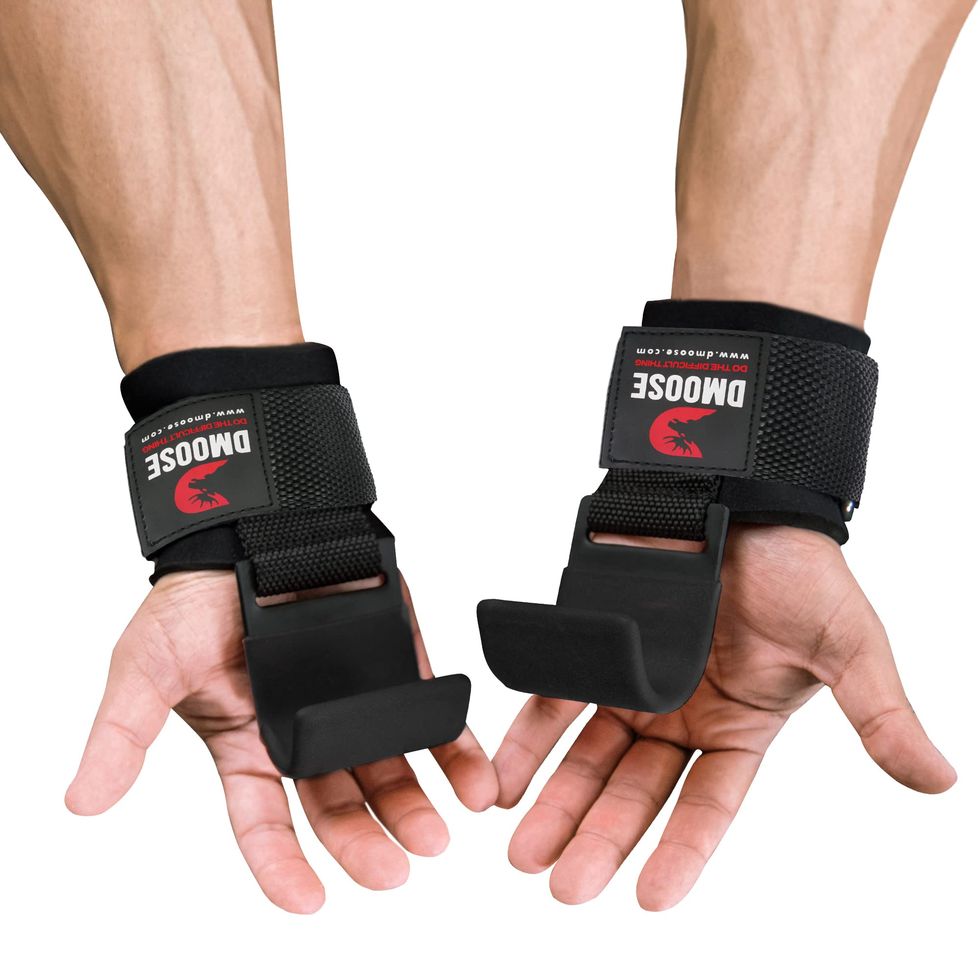 Cobra Grips® V2 WeightLifting Straps Power Lifting Hooks Wraps Gym
