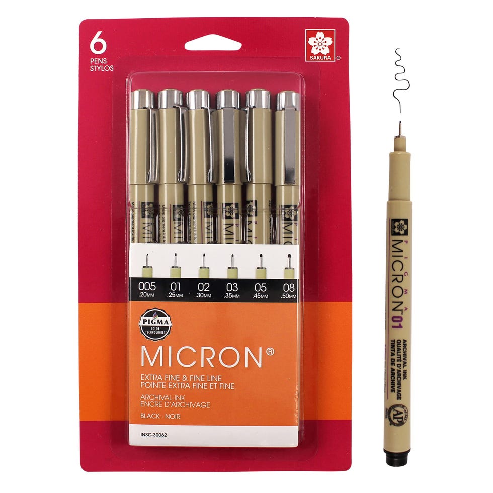Stylos à pointe fine Micron