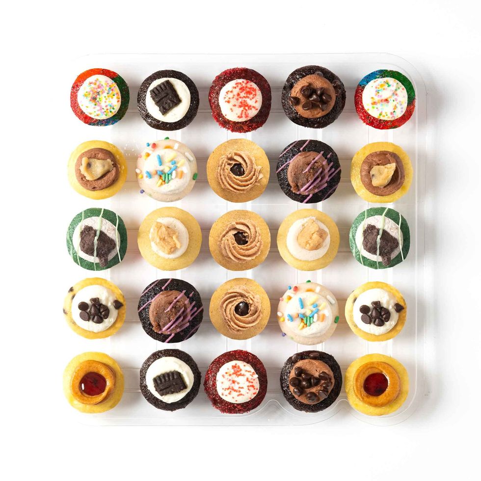 Assorted Bite-Size Cupcakes
