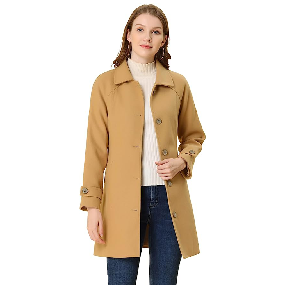 Peter Pan Collar Pea Coat