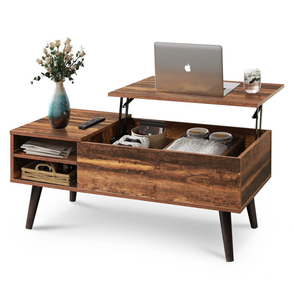 Wood Lift-Top Coffee Table Wood Lift-Top Coffee Table