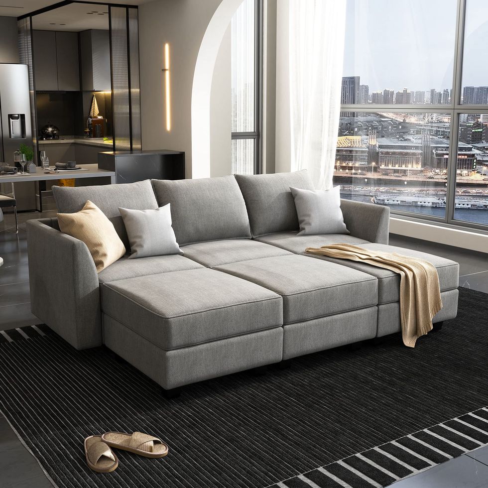 Convertible Modular Sectional Sofa