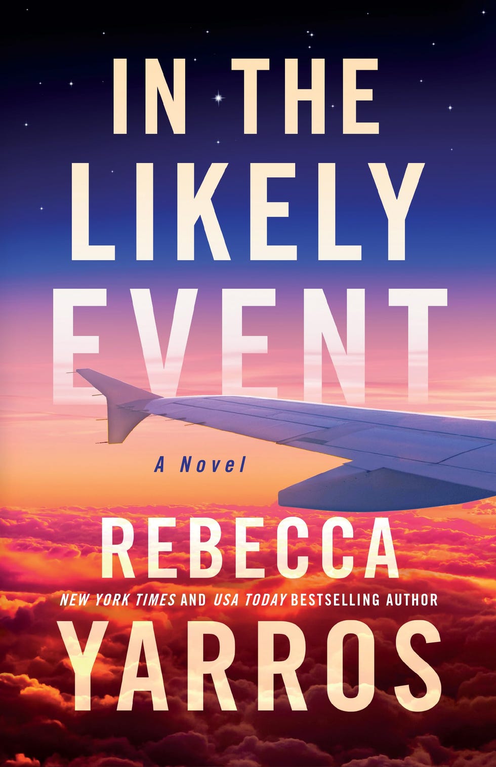 <i>In the Likely Event</i> by Rebecca Yarros (2023)