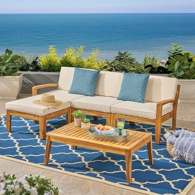 Best outdoor wicker sectionals hot sale