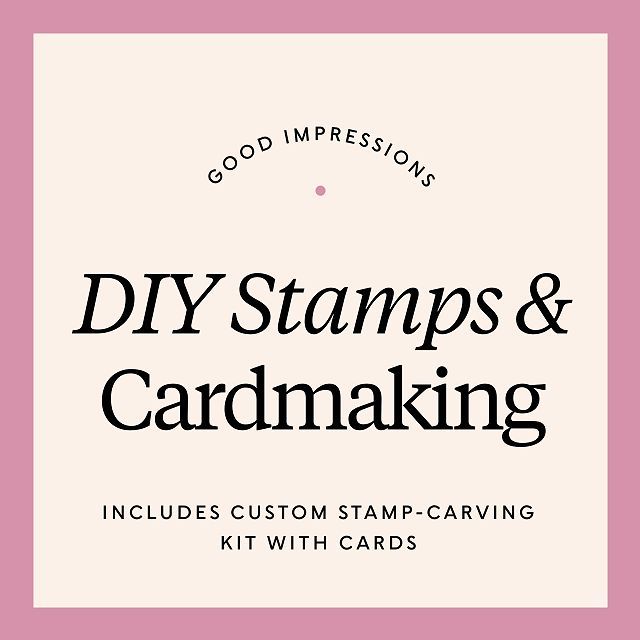 Boas Impressões: Selos DIY e Cardmaking