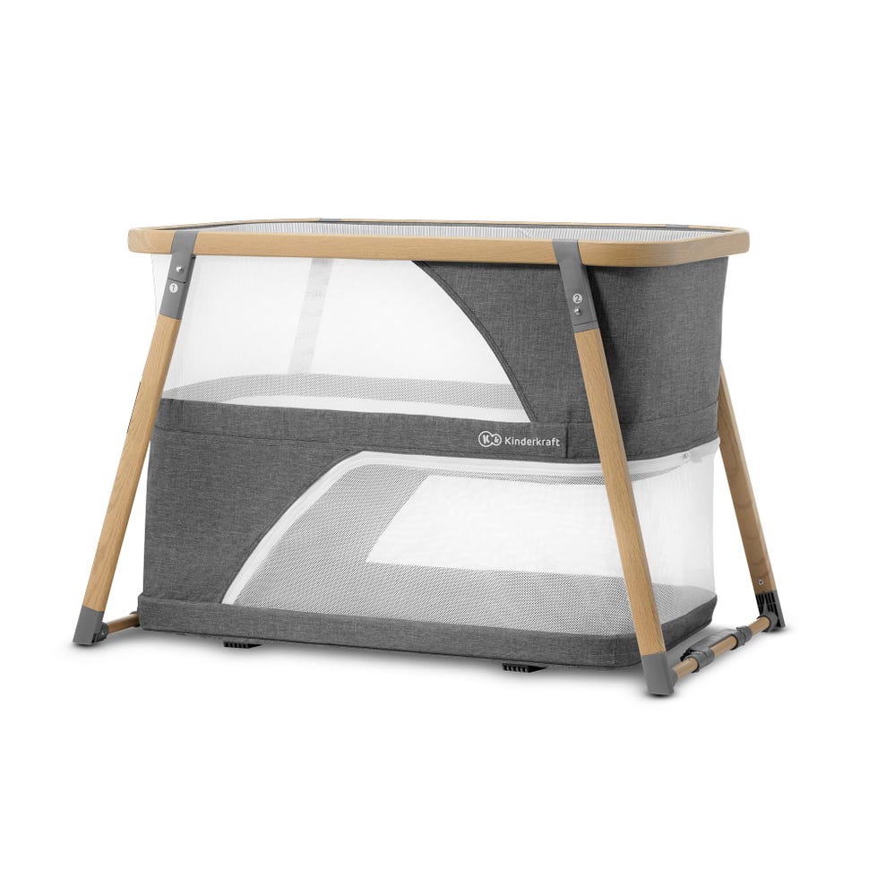 Cuna de bebé plegable con parque infantil