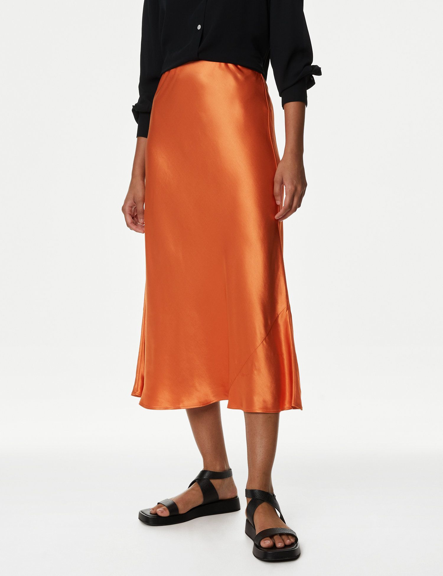 Marks and spencer hot sale orange sandals