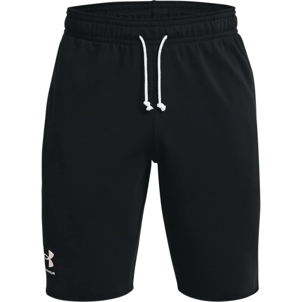 NEVER QUIT Double Layer 2 in 1 Sports Shorts with Inner Tights for