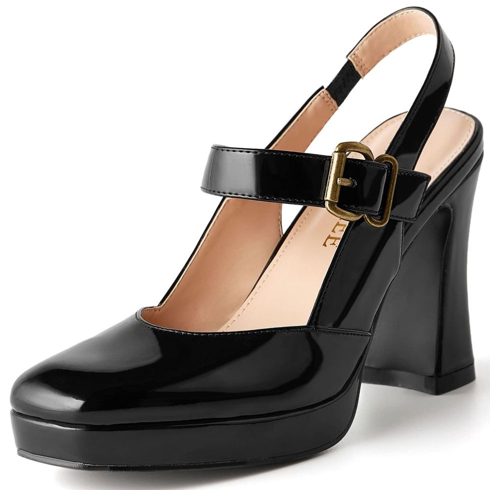 Mary Janes Platform Oxford Dress Shoes 