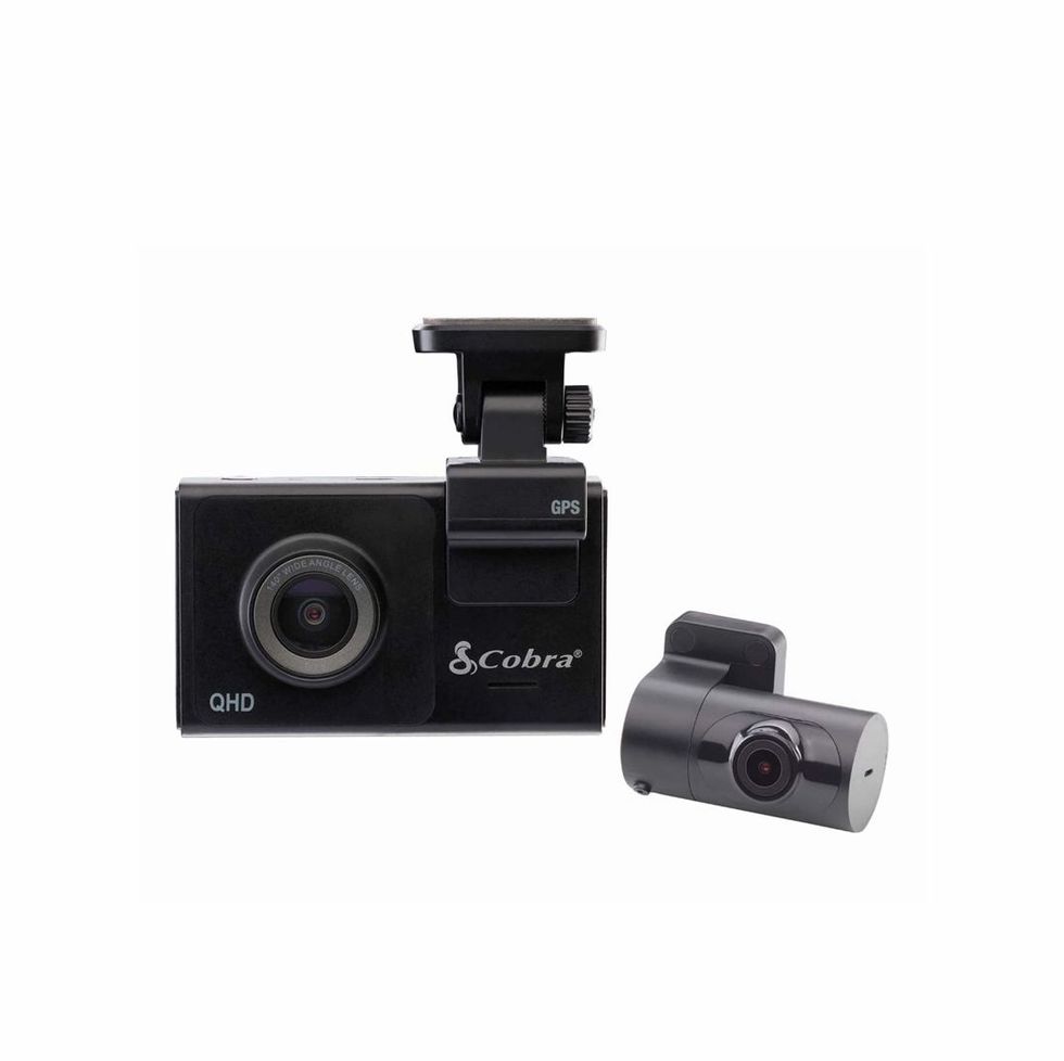 Galphi 3 Channel Dash Cam Front and Rear