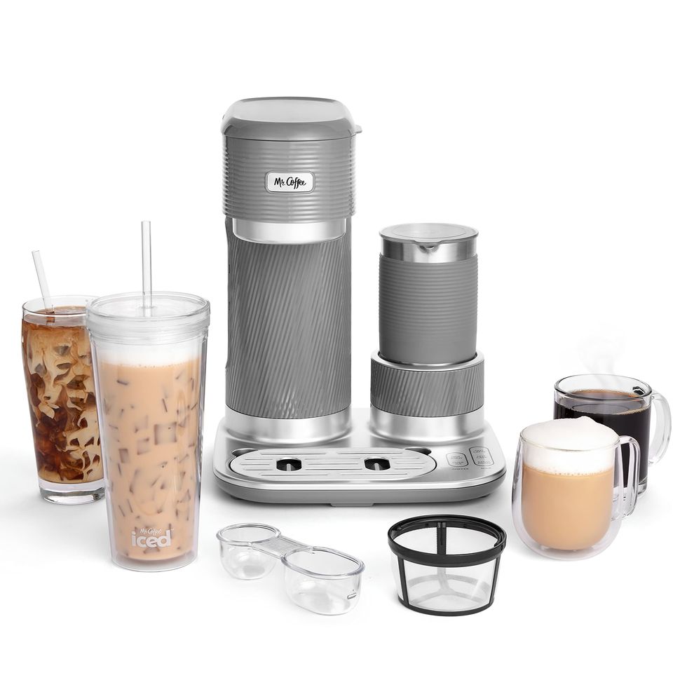 4-in-1 Single-Serve Latte Lux, Iced, and Hot Coffee Maker