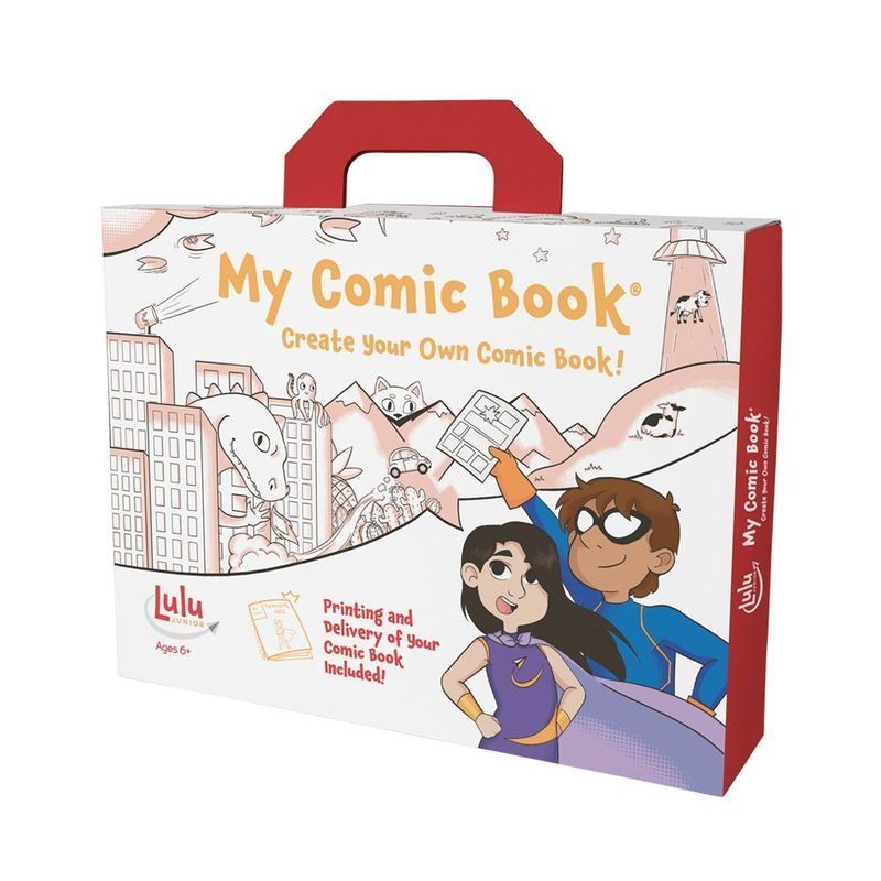 8 Pack: Kid Made Modern Comic Book Kit