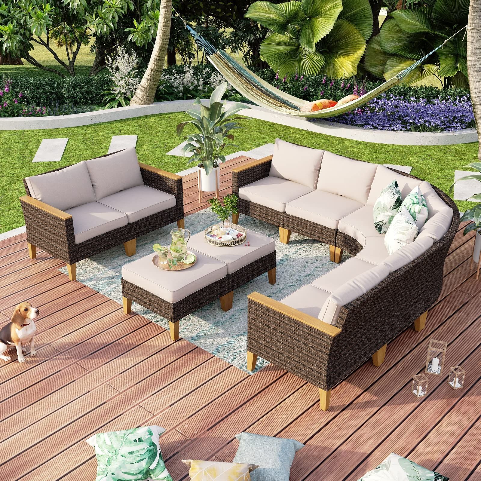 Patio furniture set online cheap