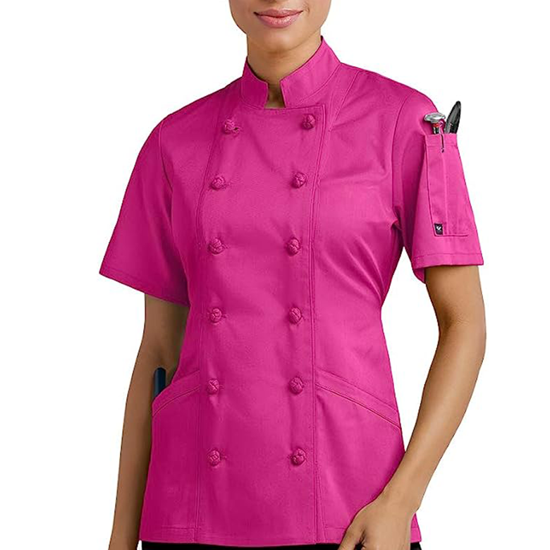 Pink Chef’s Jacket
