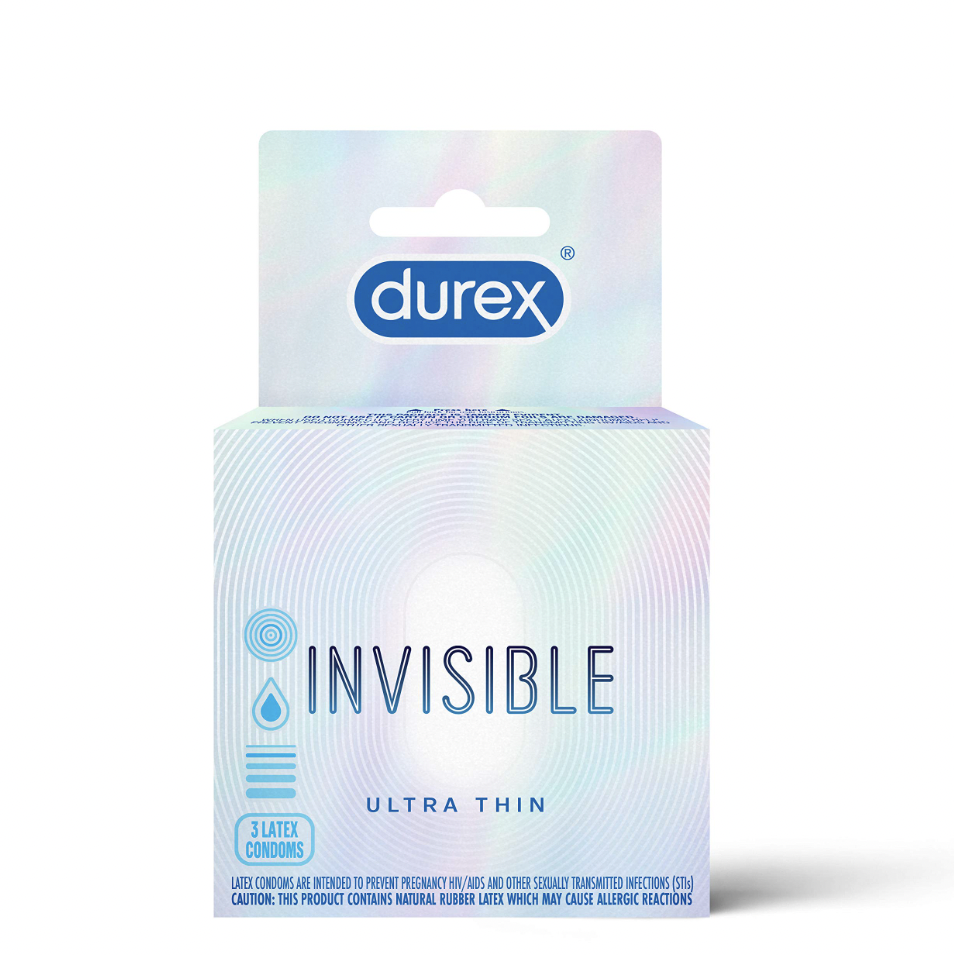 Invisible Ultra Thin Condoms 3-Pack