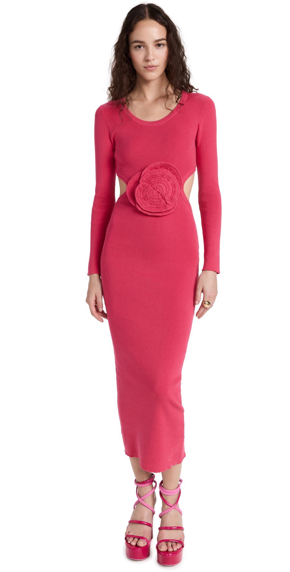 Rose Crochet Dress