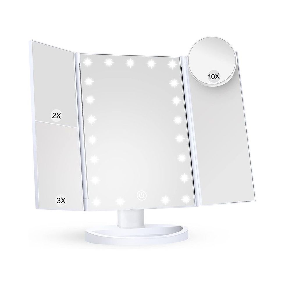 Vanity Mirror with Lights, 2X 3X 10X Magnification 