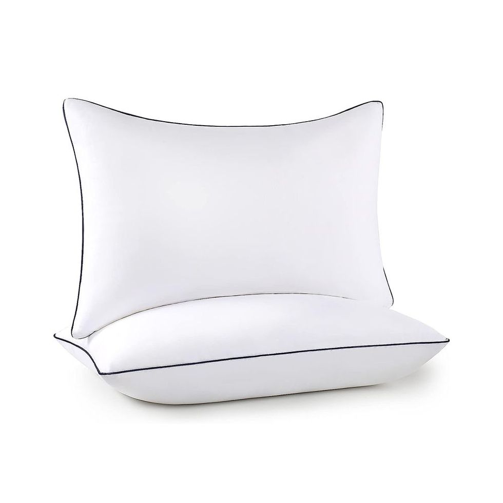 2 Pack Bed Pillows, Cooling Supportive Plush Pillows 