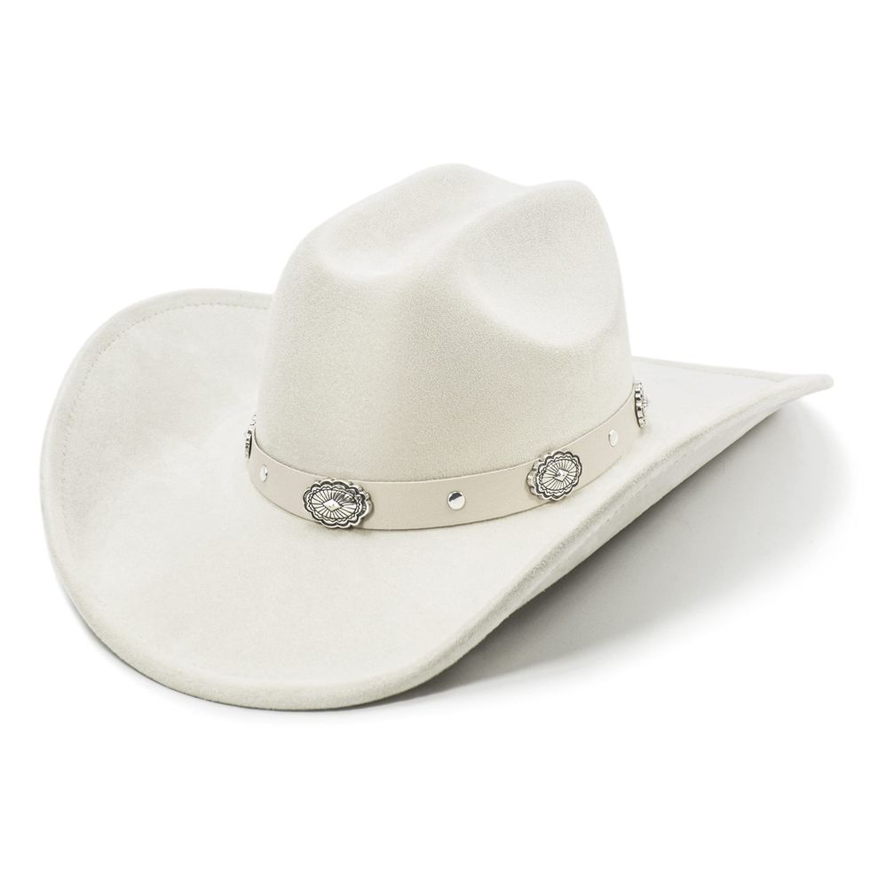 Ivory Felt Cowboy Hat