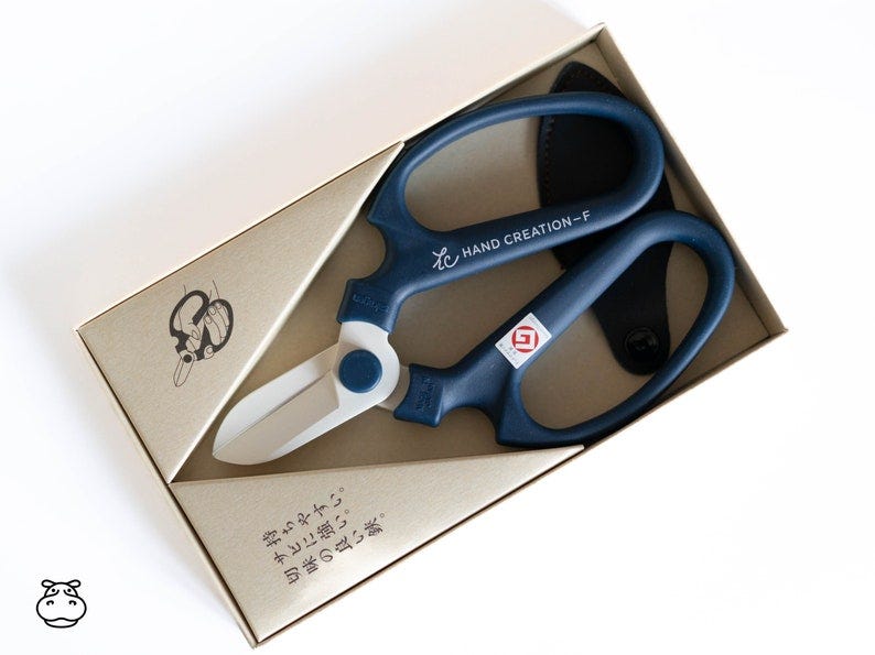 Japanese Sakagen Flower Scissors Hand Creation