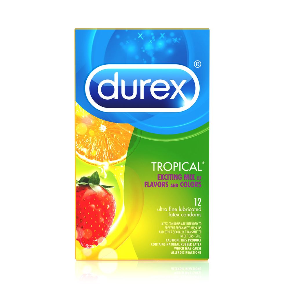 Tropical Flavored Latex Condoms