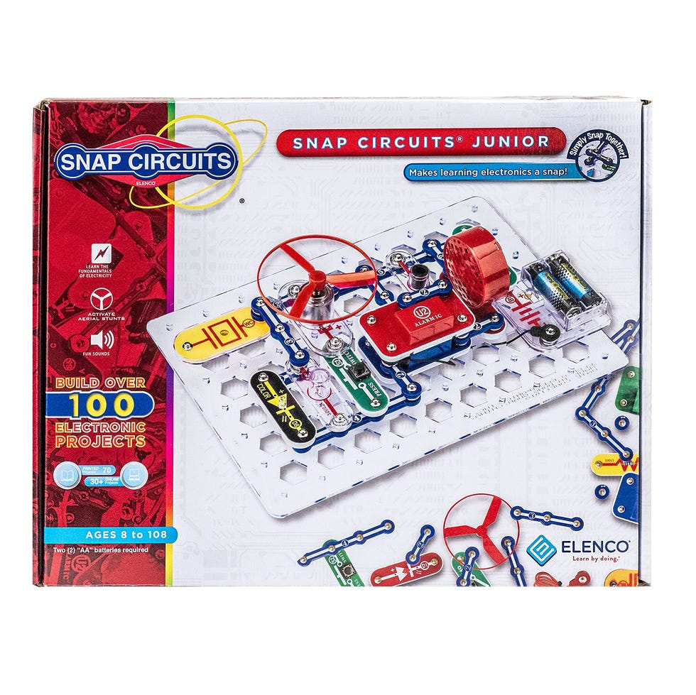 Snap Circuits Jr. SC-100 Electronics Exploration Kit Snap Circuits Jr. SC-100 Electronics Exploration Kit