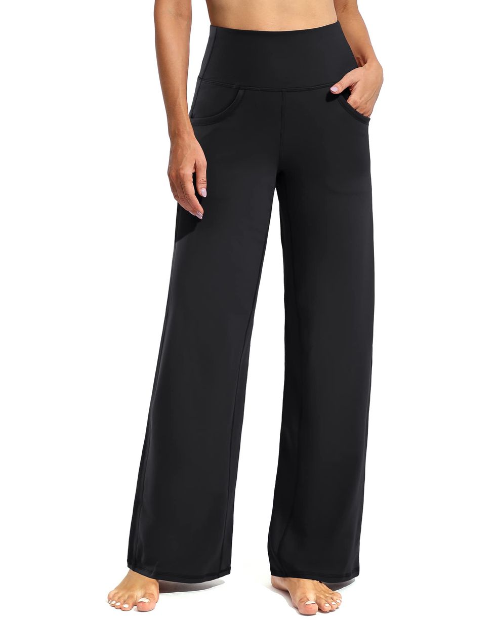 Petite Flare Yoga Pants for Women with Pockets, Plus Size High Waist  Workout Pants, Loungwear Casual Pants, I-black, Small : :  Clothing, Shoes & Accessories