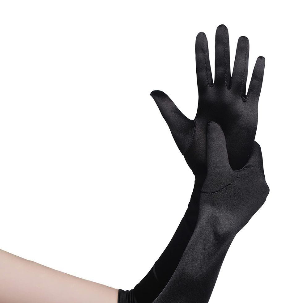 Satin Gloves 