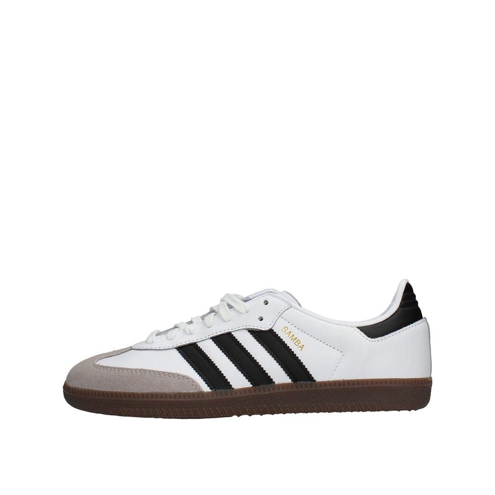 adidas samba og, sneaker uomo, ftwr white core black clear granite, 43 1/3 me