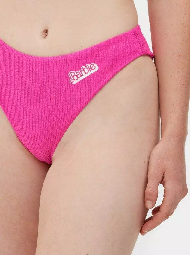 Braguita de bikini rosa 'Barbie', de Primark