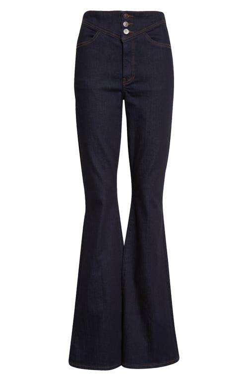 Beverly Yoke-Front Wide Leg Jeans