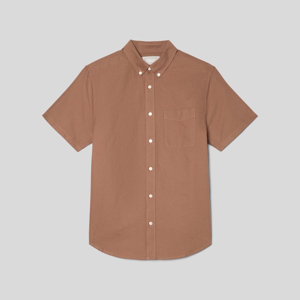 The Organic Short Sleeve Oxford Shirt