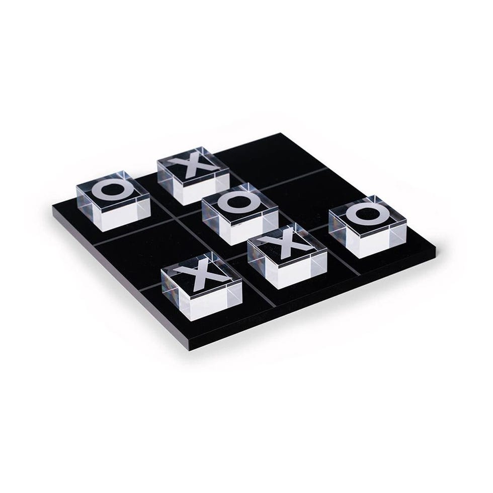 Vince Acrylic Tic-Tac-Toe Set 