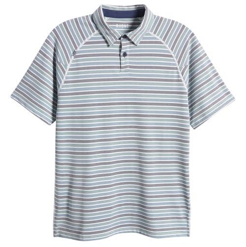 Delta Stripe Piqué Polo