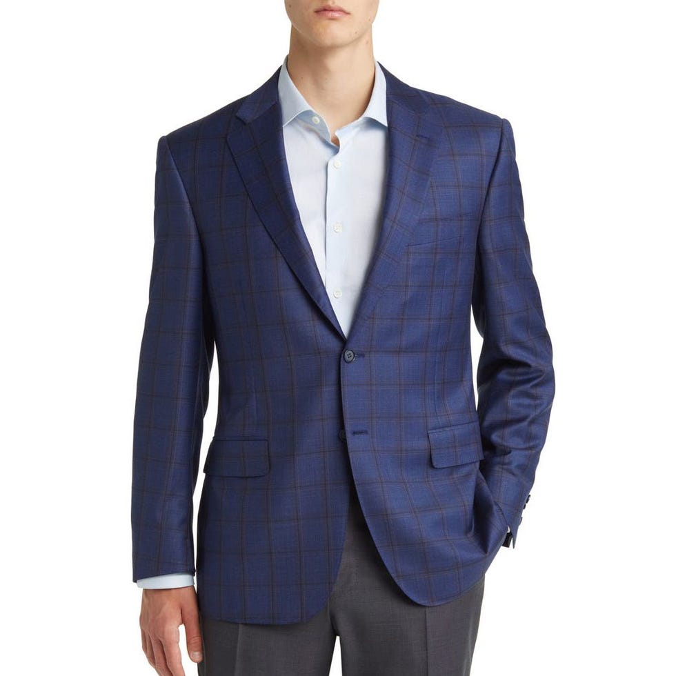 Siena Regular Fit Plaid Wool Sport Coat