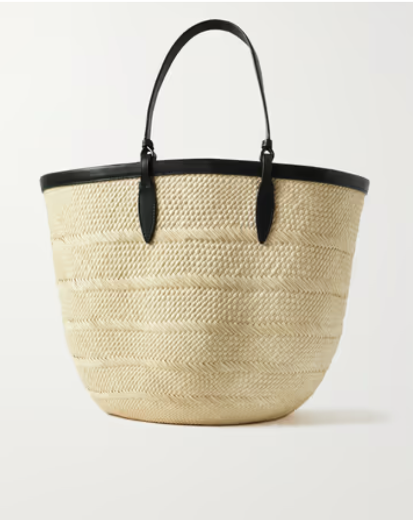 The Medium Transport Tote: Woven Handle Edition