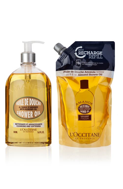 Almond Shower Oil Duo