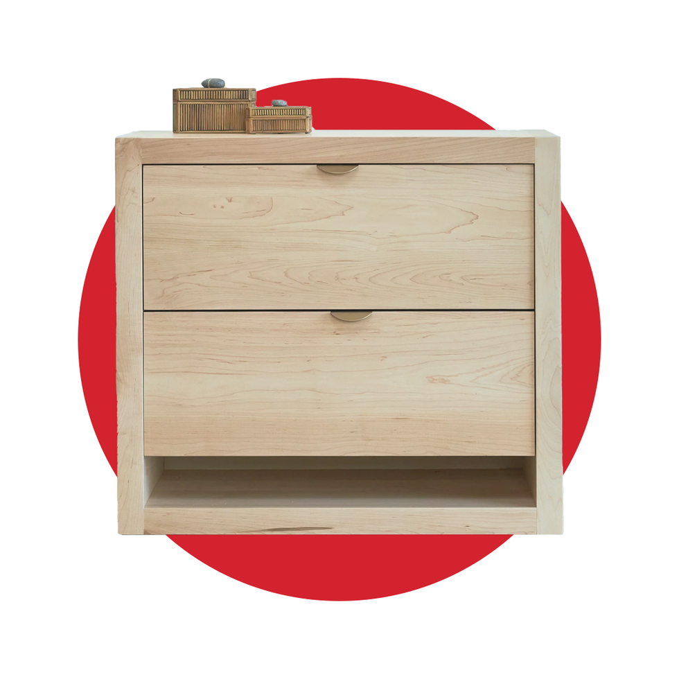 Malibu 4-Drawer Wood Dresser
