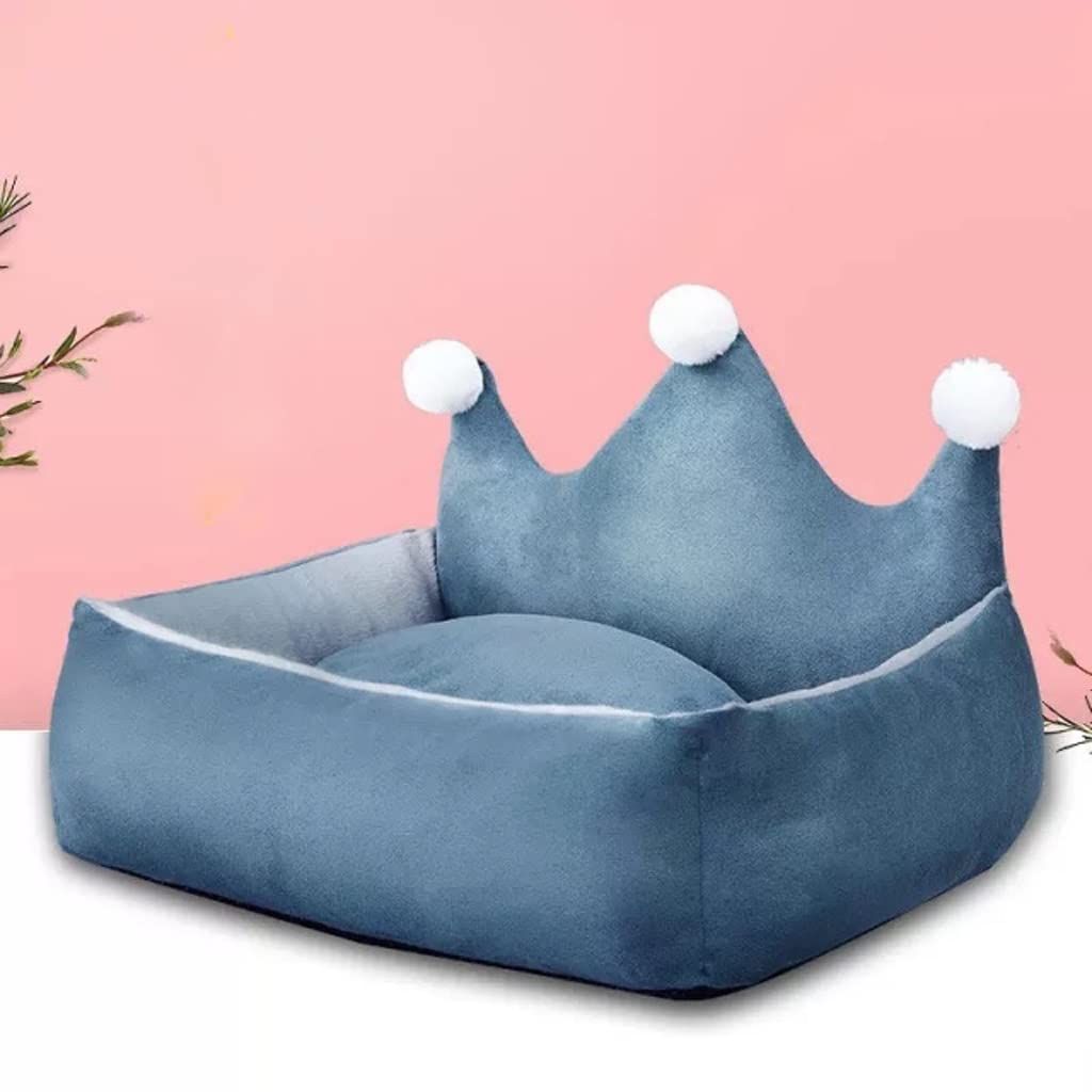 Crown shaped dog outlet bed