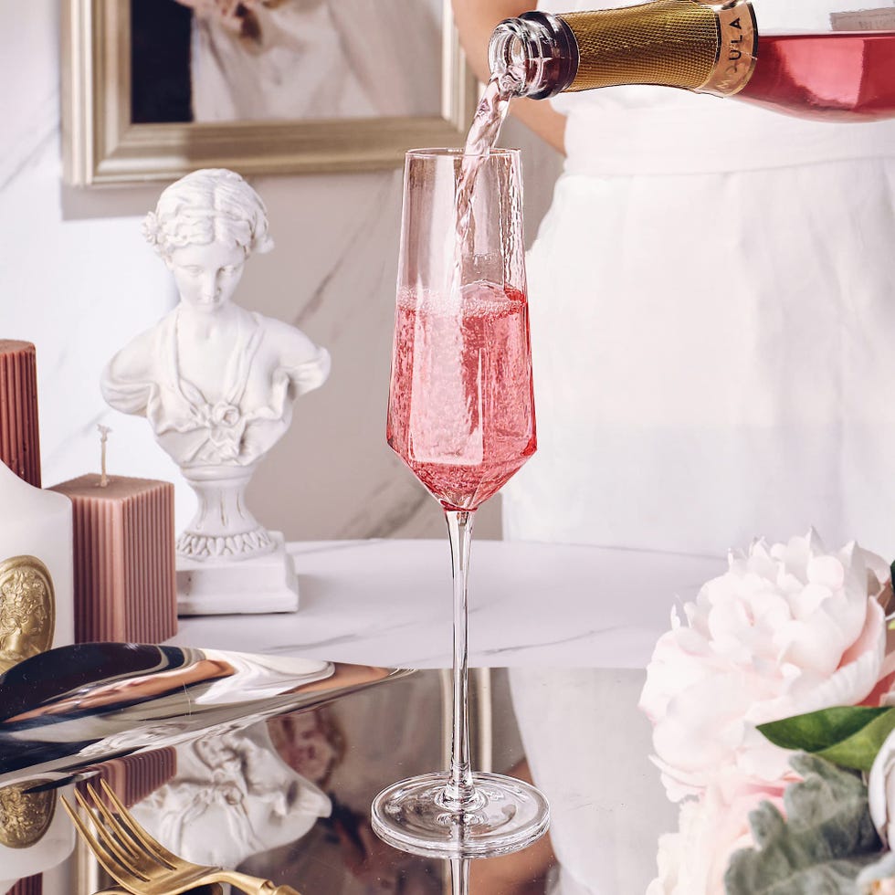 Pink Champagne Glasses