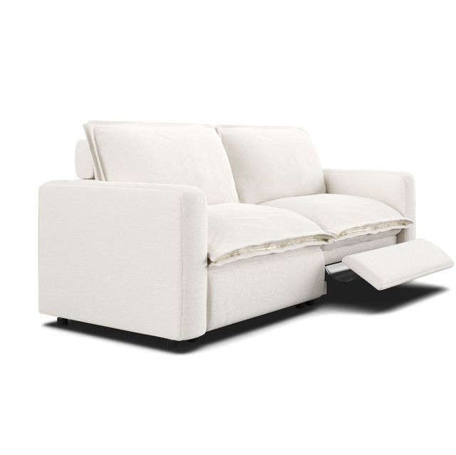 2-Seat Sectional With 1 Recliner