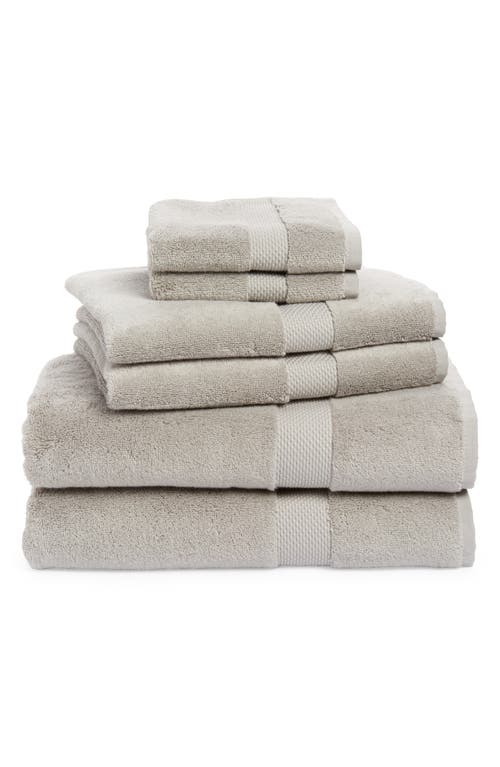 Matouk Regent 100% Cotton 5 Piece Bath Towel Set Ivory New