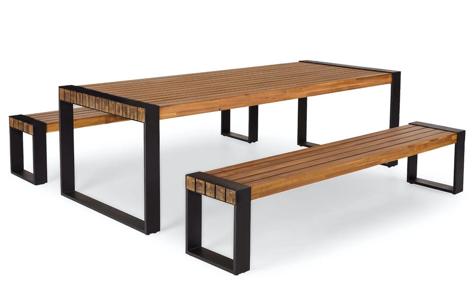 Lubek Tuscan Brown Dining Set Lubek Tuscan Brown Dining Set