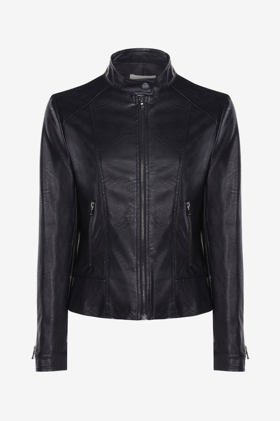 Leather Zip up Motorcycle Crop Jacket Moto Biker Coat Ladies Leather Jacket  PU Outerwear Motocrycle Clothing Women Clothes - China Leather Coat and  Clothes price