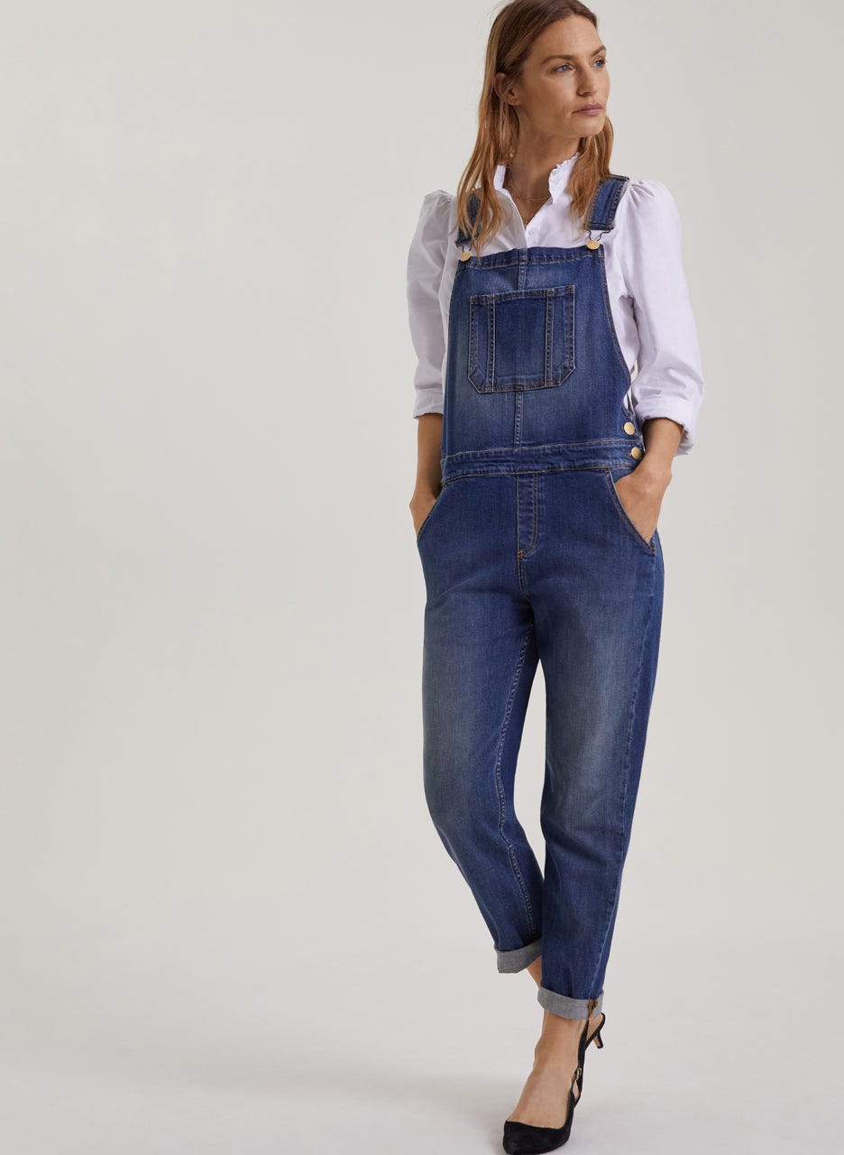 Organic Stretch Dungarees