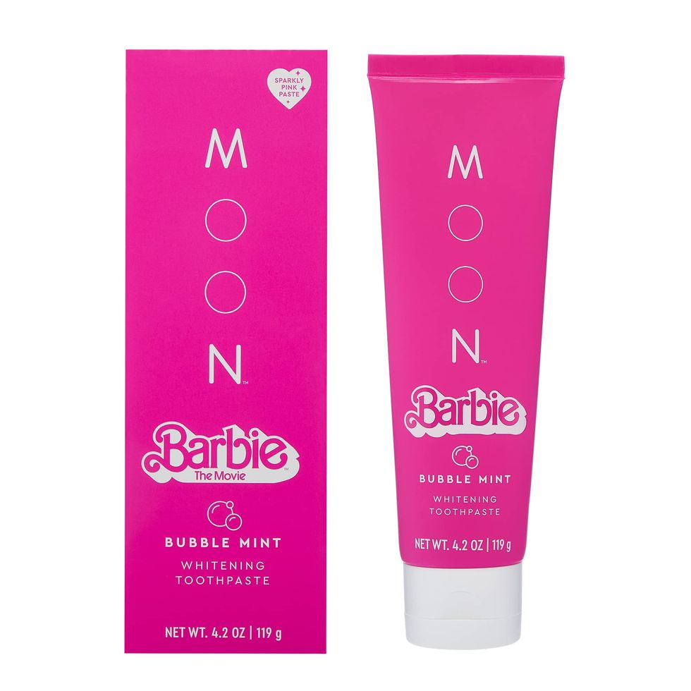 'Barbie The Movie' Bubble Mint Whitening Stain Removal Toothpaste