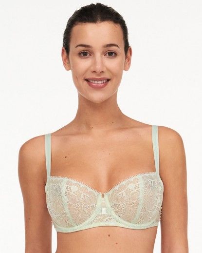 HSIA Spring Romance Easy Front-Close Floral Lace Unlined Bra Set