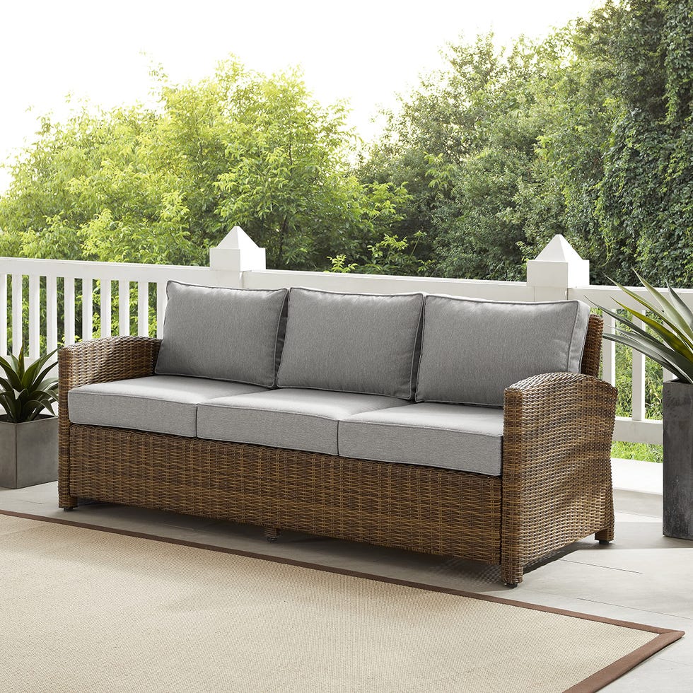 Bradenton Outdoor Wicker Sofa