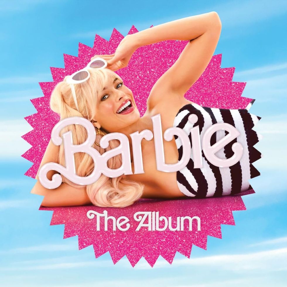 CA Dream Barbie Logo Removable Vinyl Wallpaper by Barbie - Blue
